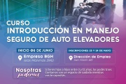 Segunda edición del curso de manejo de auto elevadores para mujeres