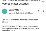 Amenazan de muerte a Diputados: "se van a morir vos y el hijo de mil p... de Massa"