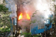 Incendio destruyó una vivienda