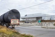 Reciben equipamiento para la sala de máquinas del nuevo Natatorio Olímpico de Río Grande