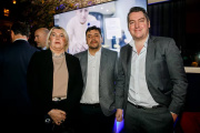 Bertone Harrington y Pérez presentes en el lanzamiento de la Fundación Mirgor