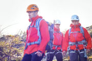 Buscado durante dos días, fue hallado apenas con vida en Ushuaia