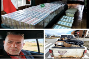 Quedó detenido en Chile el hombre de Río Grande que quiso contrabandear más de 84 mil cajas de cigarrillos 