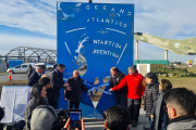 Río Grande inauguró la escultura bicontinental y reafirmó su mirada soberana sobre la Antártida y Malvinas