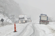 Intensas nevadas: piden extrema precaución al circular por las rutas de Tierra del Fuego