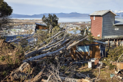 Alerta Amarilla en Ushuaia por fuertes vientos