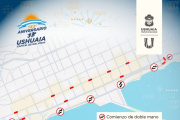 Desfile 142 aniversario de Ushuaia: Maipú estará cortada de 8 a 17 horas y Prefectura Naval será habilitada como doble mano