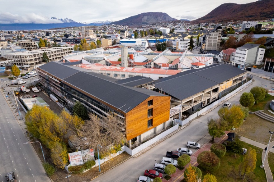 Ampliación del Hospital de Ushuaia: “estamos trabajando a un buen ritmo”