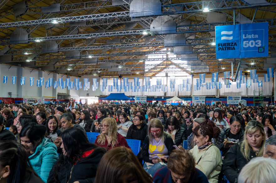 Más de 3500 mujeres participaron del Bingo del Día de las Madres de Fuerza Patria